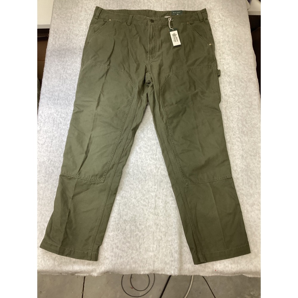 Alpine Design Mens Utility Pant 40x32 Vintage Olive Organic Cotton ADM24901